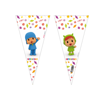 P/100 BOLSA CONO POCOYO