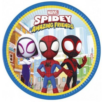 P/8 PLATO 23CM SPIDEY (SPIDERM