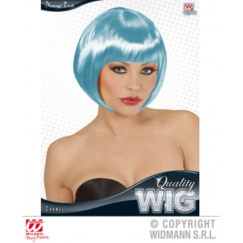 PELUCA CHANEL AZUL CLARO