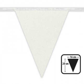 BANDERIN PAPEL BLANCO GLITTER6