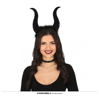 DIADEMA DEMONIO NEGRA