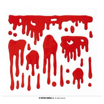 DECO GEL SANGRE 25X25CM