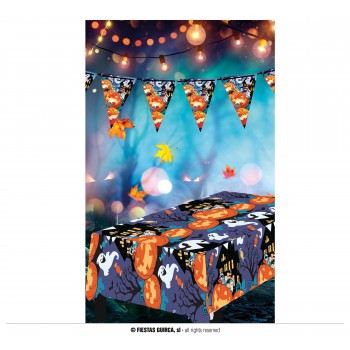 MANTEL CALABAZAS 137X274CM