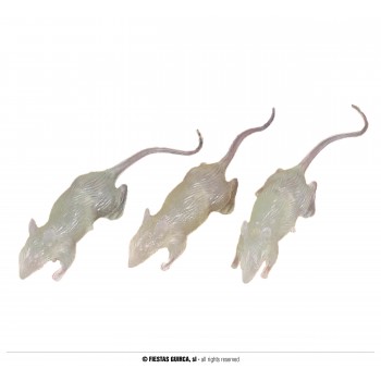 B/3 RATAS GLOW IN THE DARK 7CM