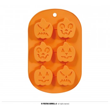 Molde P/6 Galletas Calabaza Ha