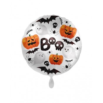 GLOBO 18"BOO CALABAZAS HALLOWE