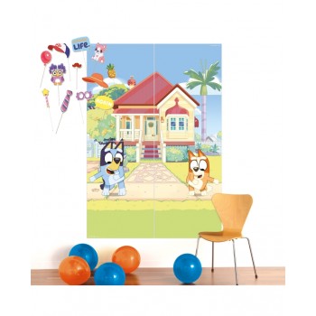 KIT DECORACION PARED BLUEY
