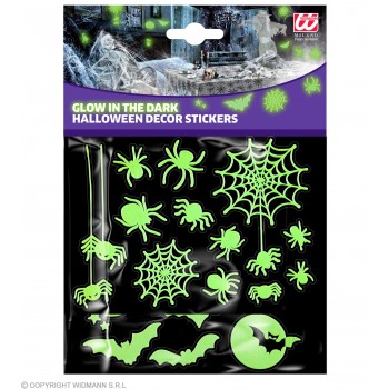 STICKERS HALLOWEEN GLOW IN DAR