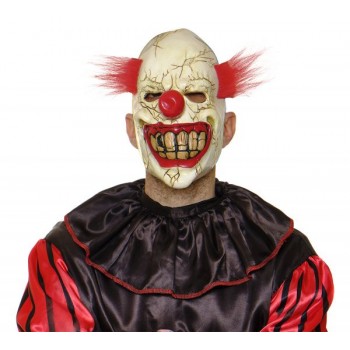 MASCARA PAYASO LOCO C/PELO