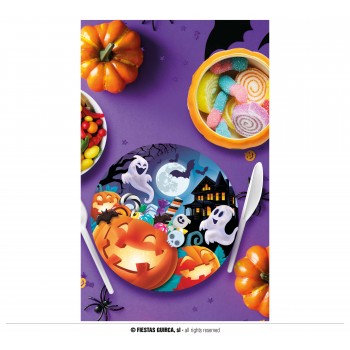 P/6 PLATO 23CM CALABAZAS