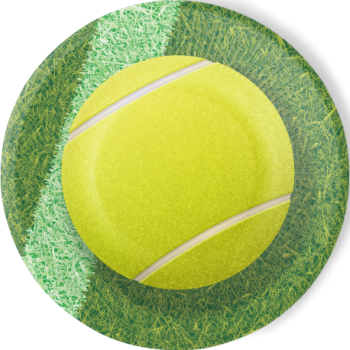 P/8 PLATO 23CM TENIS & PADEL