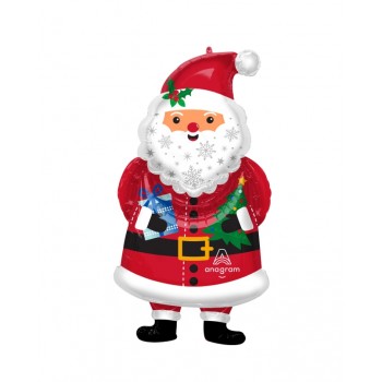 GLOBO SANTA CLAUS 48X86CM