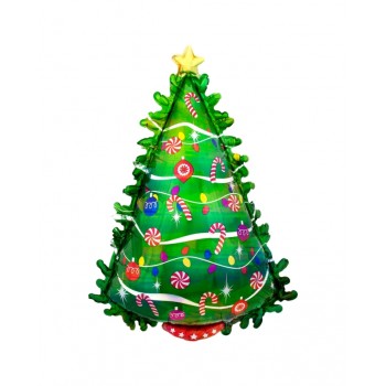 GLOBO FORM.ARBOL NAVIDAD 66X91