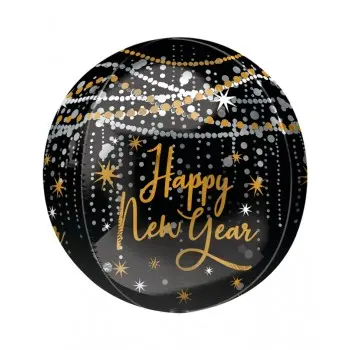 GLOBO ORBZ HAPPY NEW YEAR