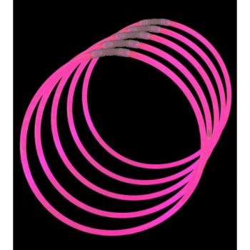 P/50 COLLAR LUMINOSO ROSA