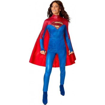 Disf.Supergirl Deluxe Ad T-S