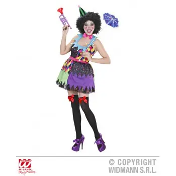 DISF. CHICA PAYASO ROMBOS T-M