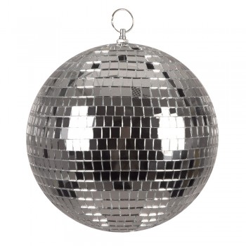 BOLA DISCO 20CM PLATA