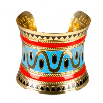 BRAZALETE EGIPCIA DECORADO