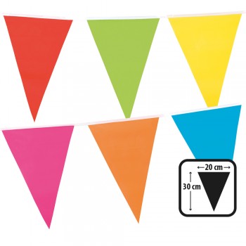 BANDERIN TRIANG.MULTICOLOR 10M