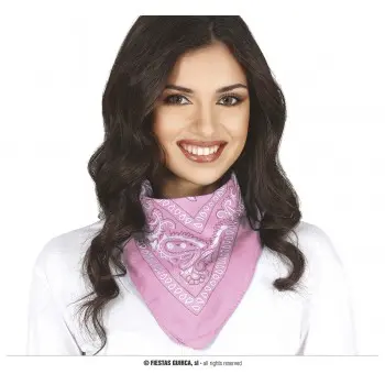 PAÑUELO COWBOY ROSA
