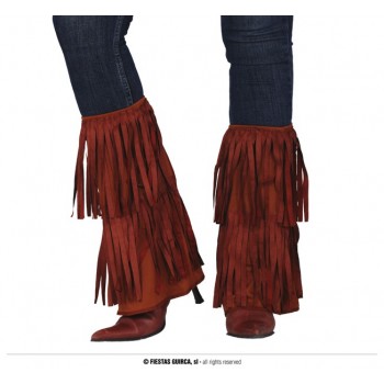 CUBREBOTAS FLECOS MARRON