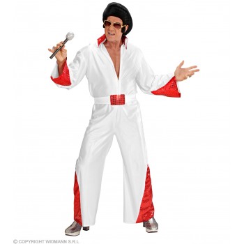 DISF.REY DEL ROCK ELVIS T-XL