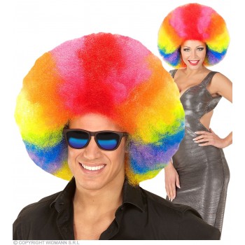PELUCA AFRO ARCOIRIS