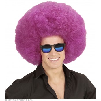 PELUCA AFRO VIOLETA