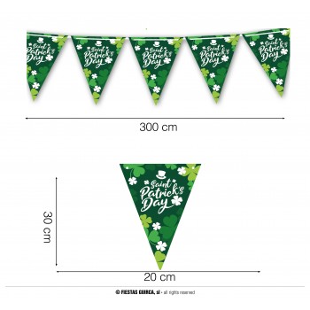 BANDERIN ST.PATRICKS 3MT