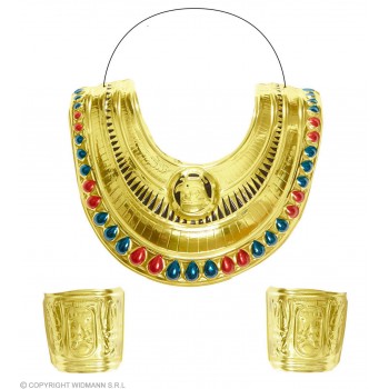 SET CLEOPATRA COLLAR+BRAZALETE