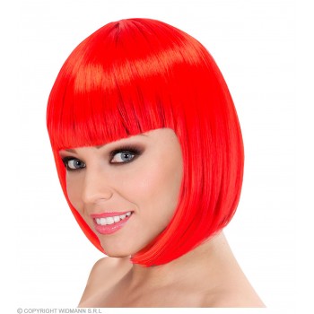 PELUCA LOU LOU ROJA FLECO