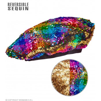 BOINA LENTEJUELAS ARCOIRIS