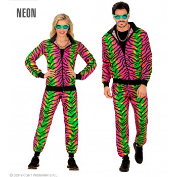 CHANDAL NEON CEBRA PRINT T-L