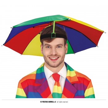 SOMBRERO PARAGUAS 55CM MULTI