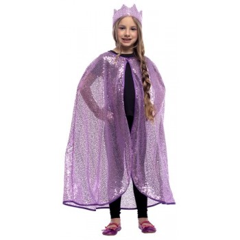 SET PRINCESA LILA BRILLO