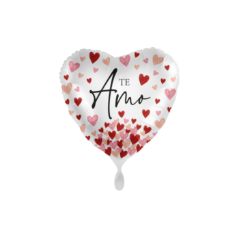 GLOBO CORAZON TE AMO CORAZONES