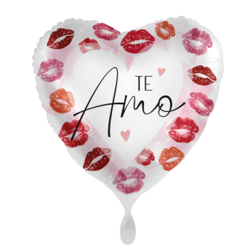 GLOBO CORAZON TE AMO BESOS