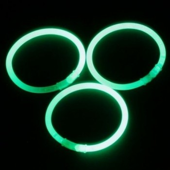 P/100 PULSERA FLUOR VERDE