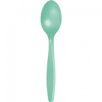 P/24 CUCHARAS VERDE MENTA