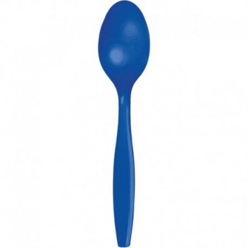 P/24 CUCHARA PL.AZUL