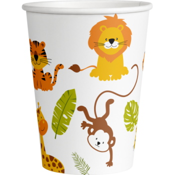 P/8 VASO ANIMALES JUNGLA