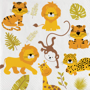 P/20 SERV.ANIMALES JUNGLA