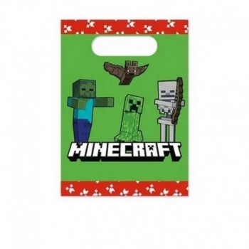 B/6 Bolsa Minecraft Papel