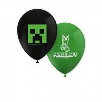 P/8 GLOBO MINECRAFT LATEX