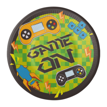 P/8 PLATO 18CM GAMING PARTY