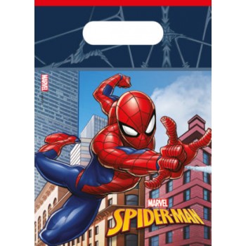 P/6 BOLSAS ASA SPIDERMAN CRIME