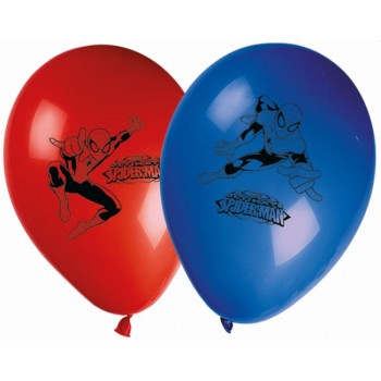 P/8 GLOBO LATEX SPIDERMAN