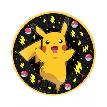 P/8 PLATO 23CM POKEMON PIKACHU