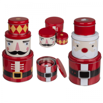 SET 3 CAJA METAL NAVIDAD 2MOD
